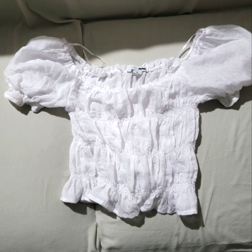 Tank white shirt